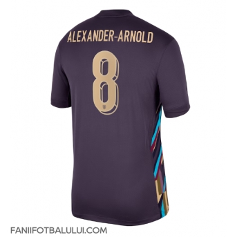 Anglia Alexander-Arnold #8 Tricou Fotbal Replică European 2024 Barbati Deplasare
